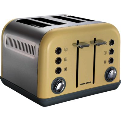 Morphy Richards 242003 Accents 4 Slice Toaster in Cream Morphy Richards 242003 Accents 4 Slice Toaster in Cream
